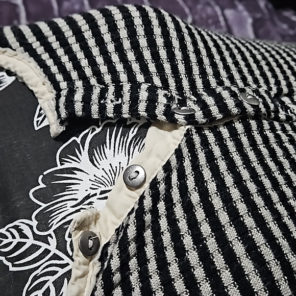 We The Free Tunic Sweater black&White Striped size Small - Picture 3 of 10